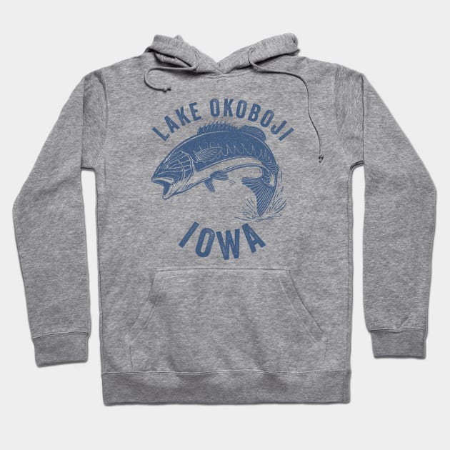 Okoboji Lake Iowa Hoodie by Eureka Shirts